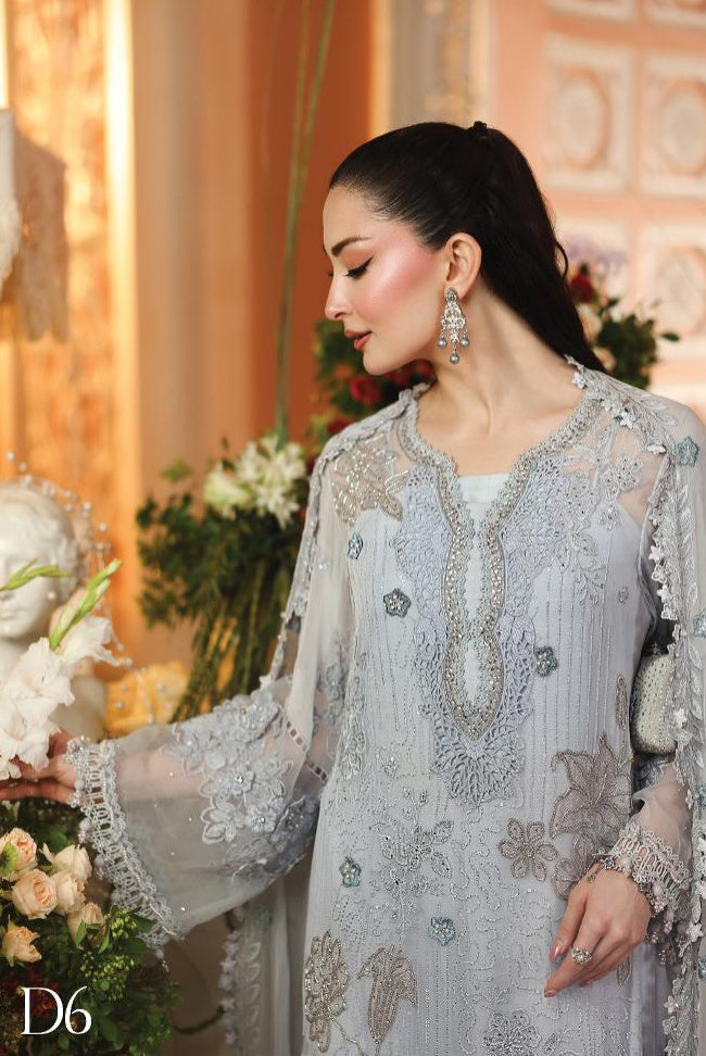 Maria.B MPC-07-06 Unstitched Chiffon Suit