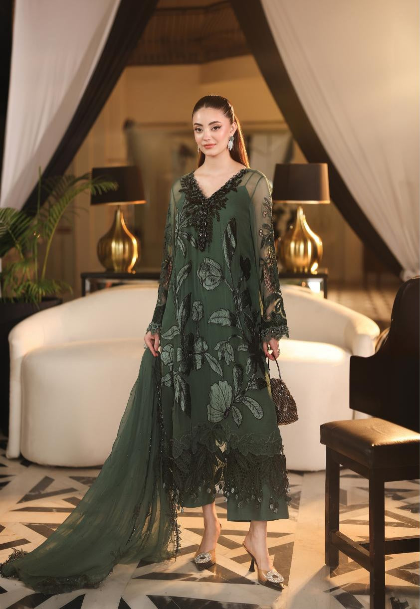 Maria.B MPC-07-07 Unstitched Chiffon Suit
