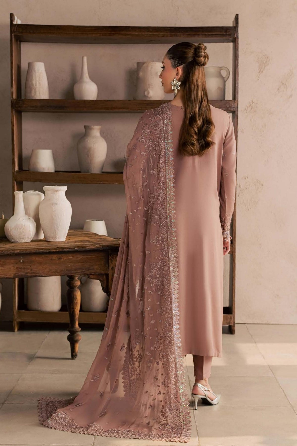 Nureh Exclusive Karandi NE-273 | Karandi Suit | Pak Cloth House