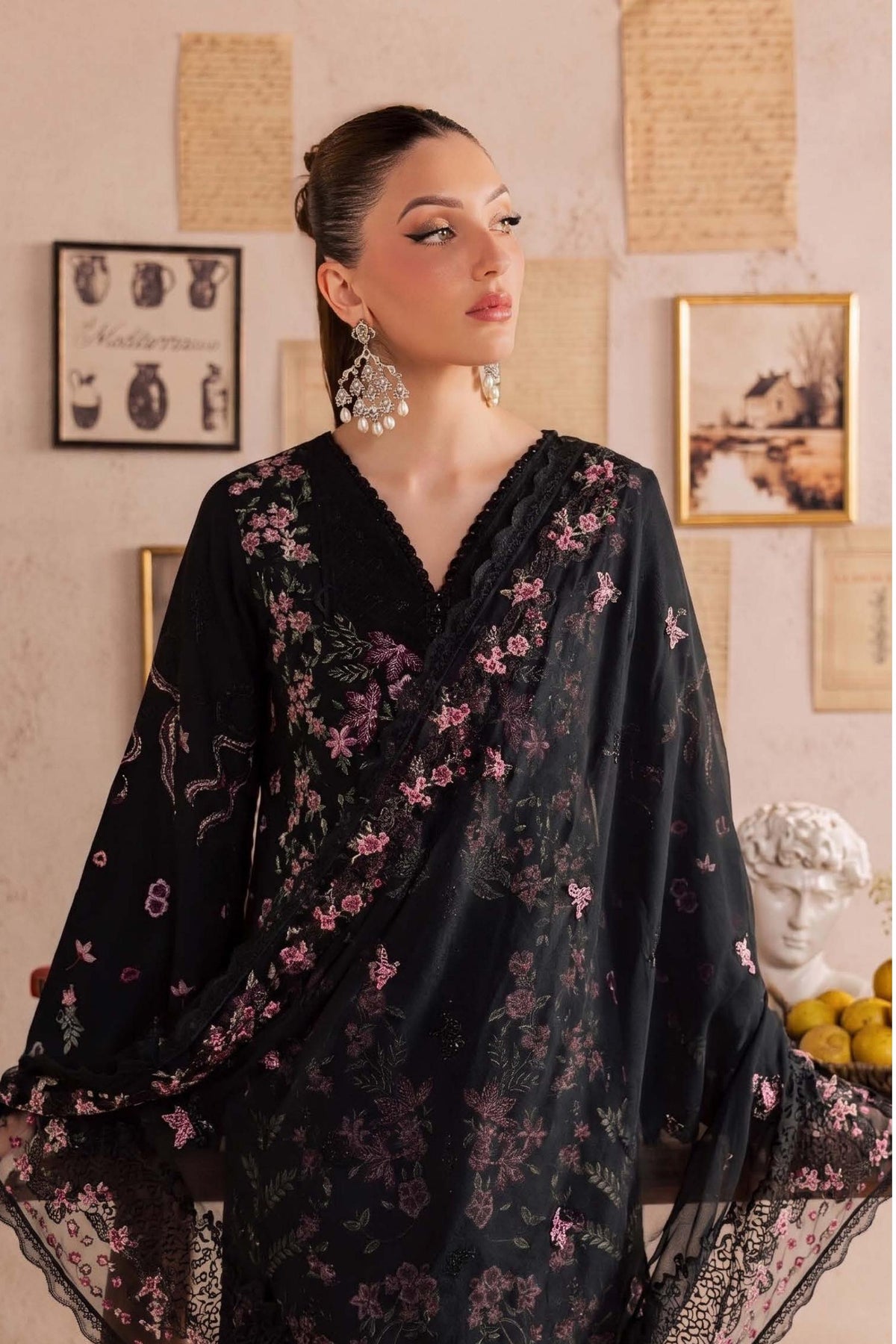Nureh Exclusive Karandi NE-275 | Karandi Suit | Pak Cloth House