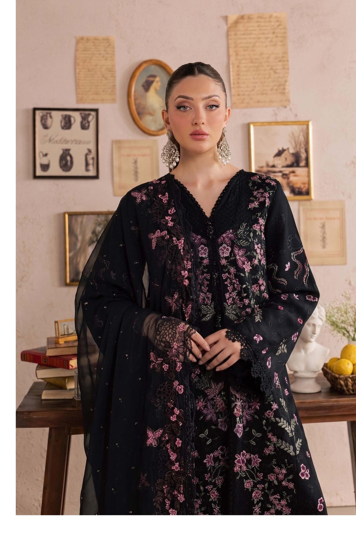 Nureh Exclusive Karandi NE-275 | Karandi Suit | Pak Cloth House