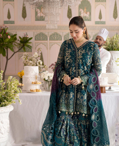 Nureh Jhoomro NL-94 Unstitched Luxury