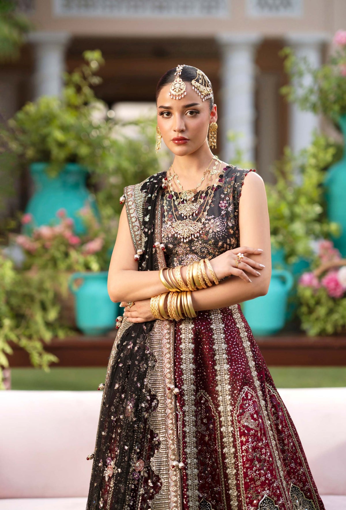Nureh Jhoomro NL-95-B Unstitched Luxury