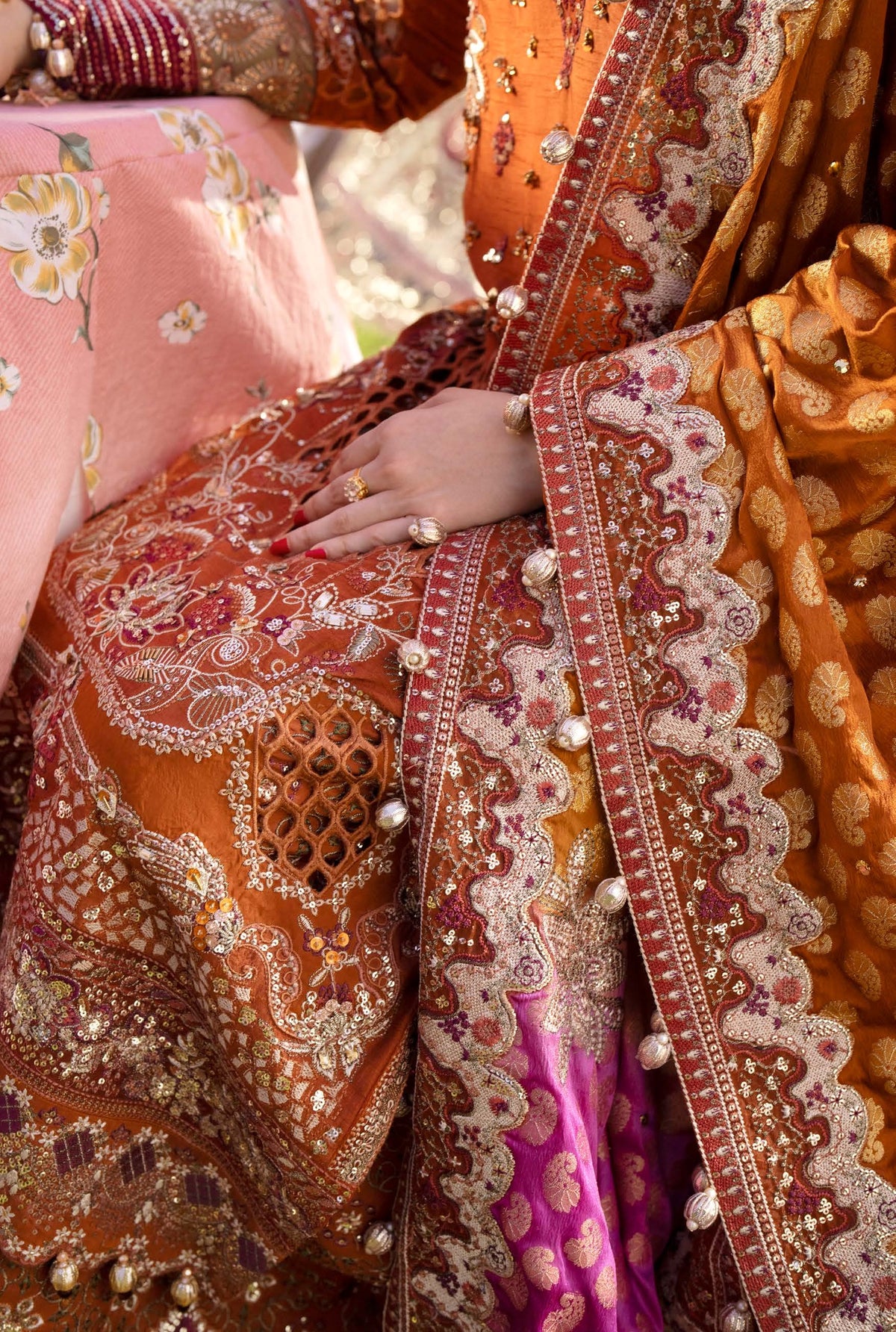 Nureh Jhoomro NL-98 Unstitched Luxury