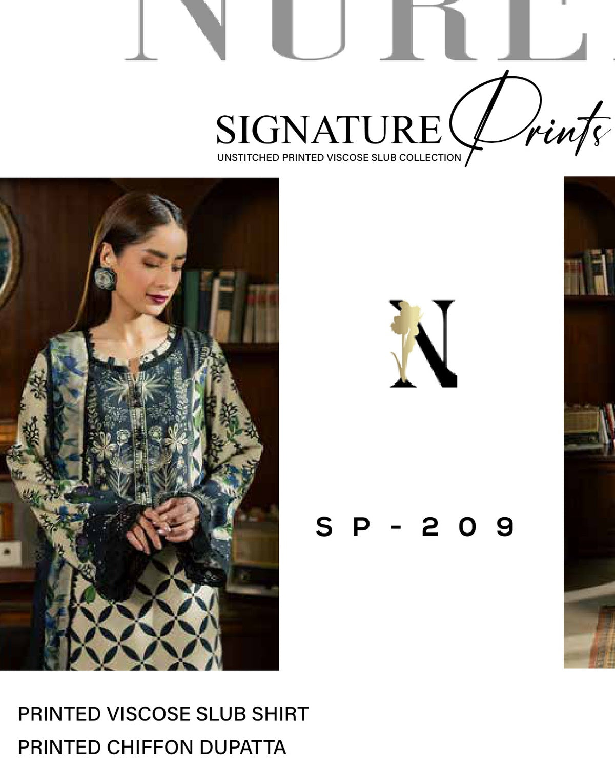 Nureh SP-209 Viscose Slub Suit