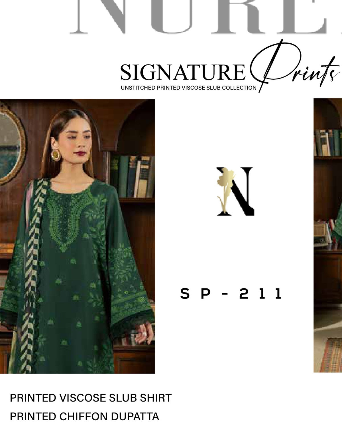 Nureh SP-211 Viscose Slub Suit