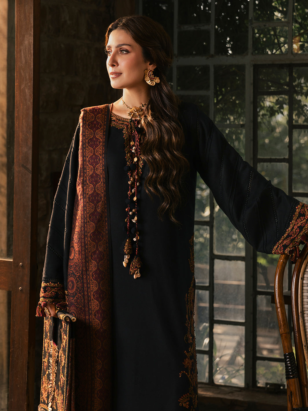 Izel Musafir RAMEEN | Italian Woolen 3 Piece