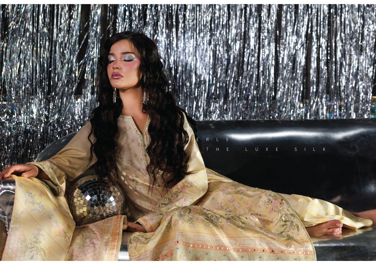 Rang Rasiya Luxe Silk Suit – Perle