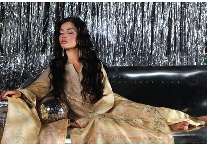 Rang Rasiya Luxe Silk Suit – Perle
