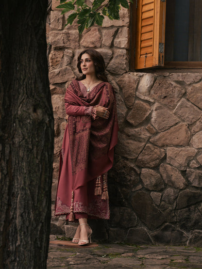 Izel Musafir ZEBA | Italian Woolen 3 Piece