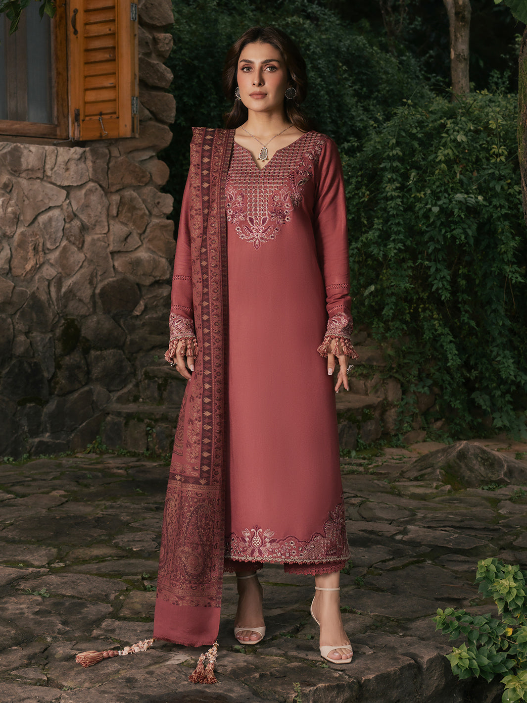 Izel Musafir ZEBA | Italian Woolen 3 Piece